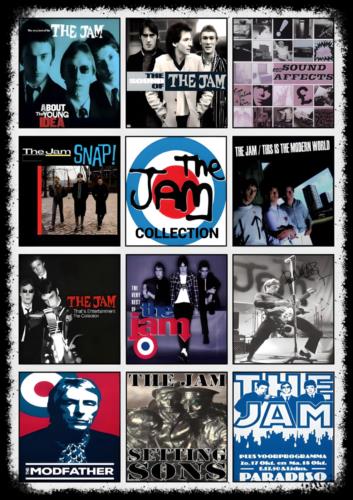 Vintage Collectible Posters - 1P, Металлические таблички THE JAM COLLECTION,