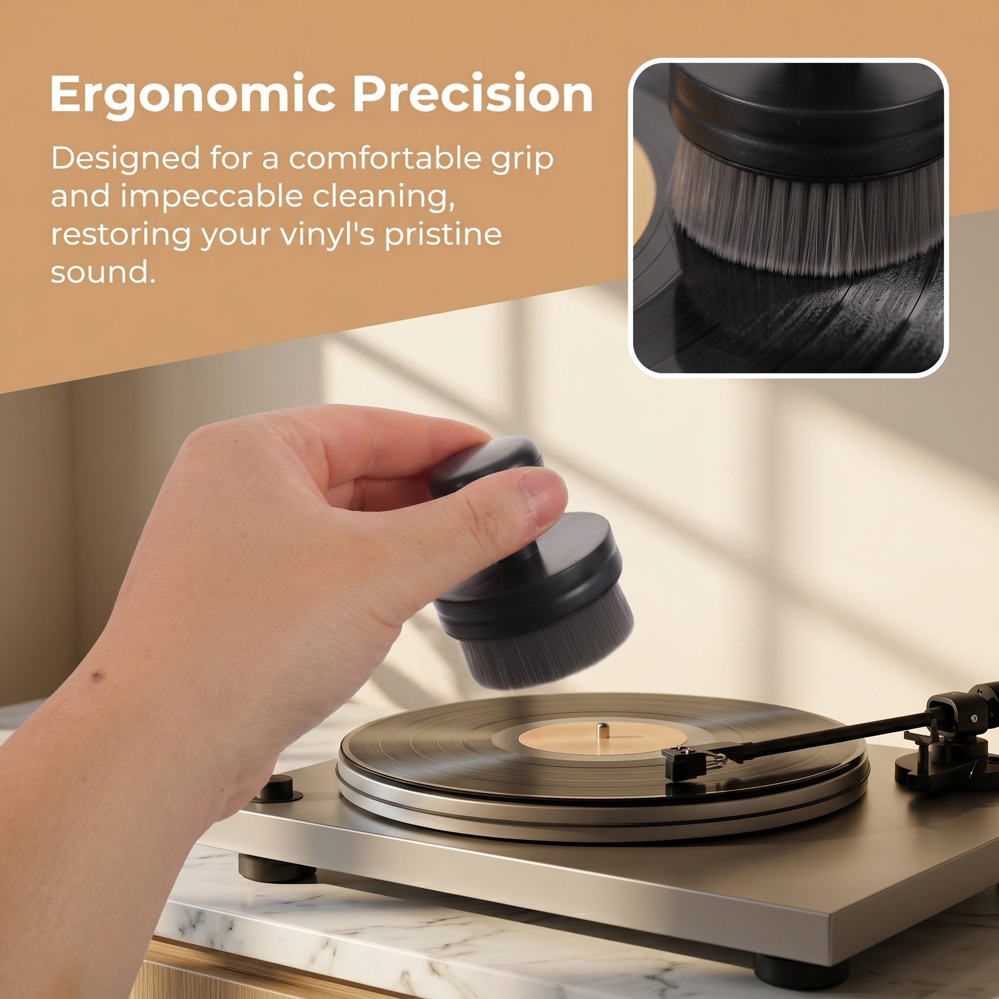 Щетка для чистки виниловых пла – обзор и цена Vinyl Record Cleaner