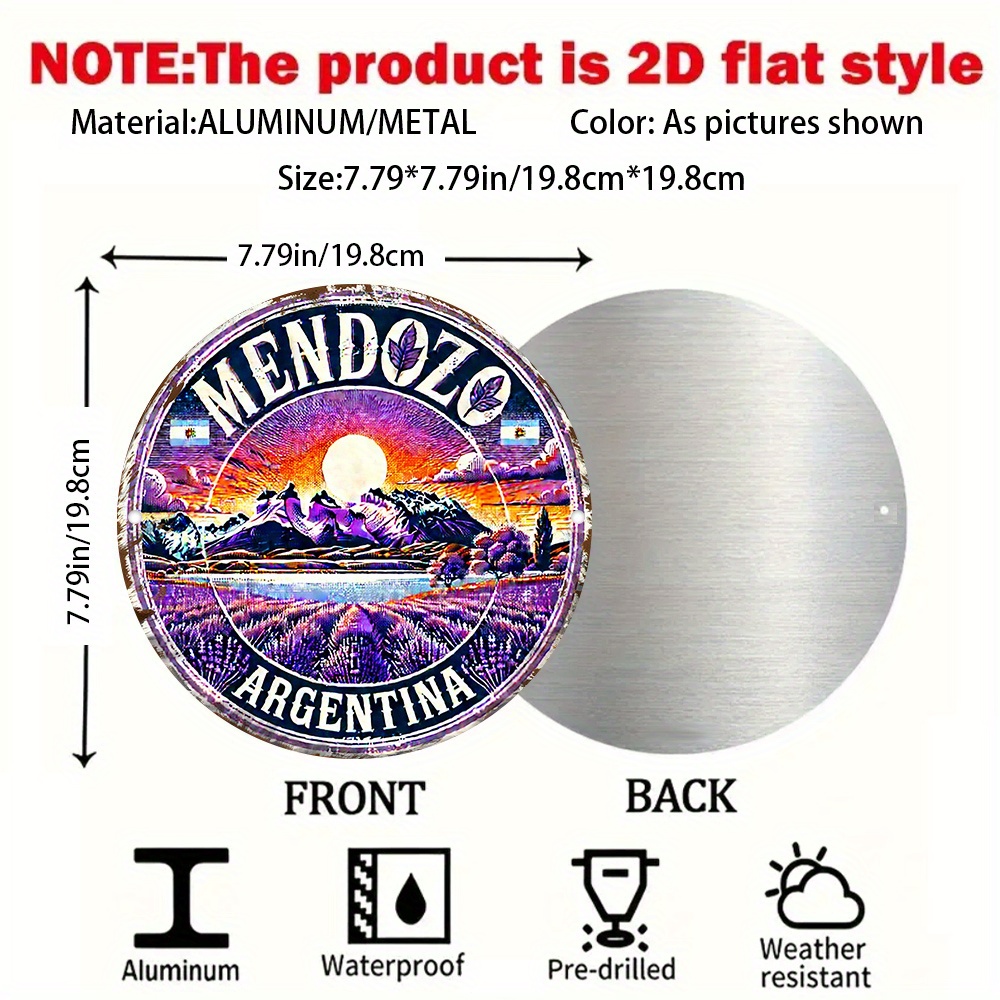 2D Flat, 2D Flat Retro Mendoza – обзор и цена Vintage Collectible Plates
